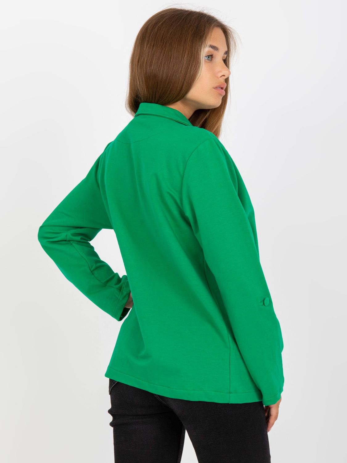 Zelené teplákové sako RUE PARIS