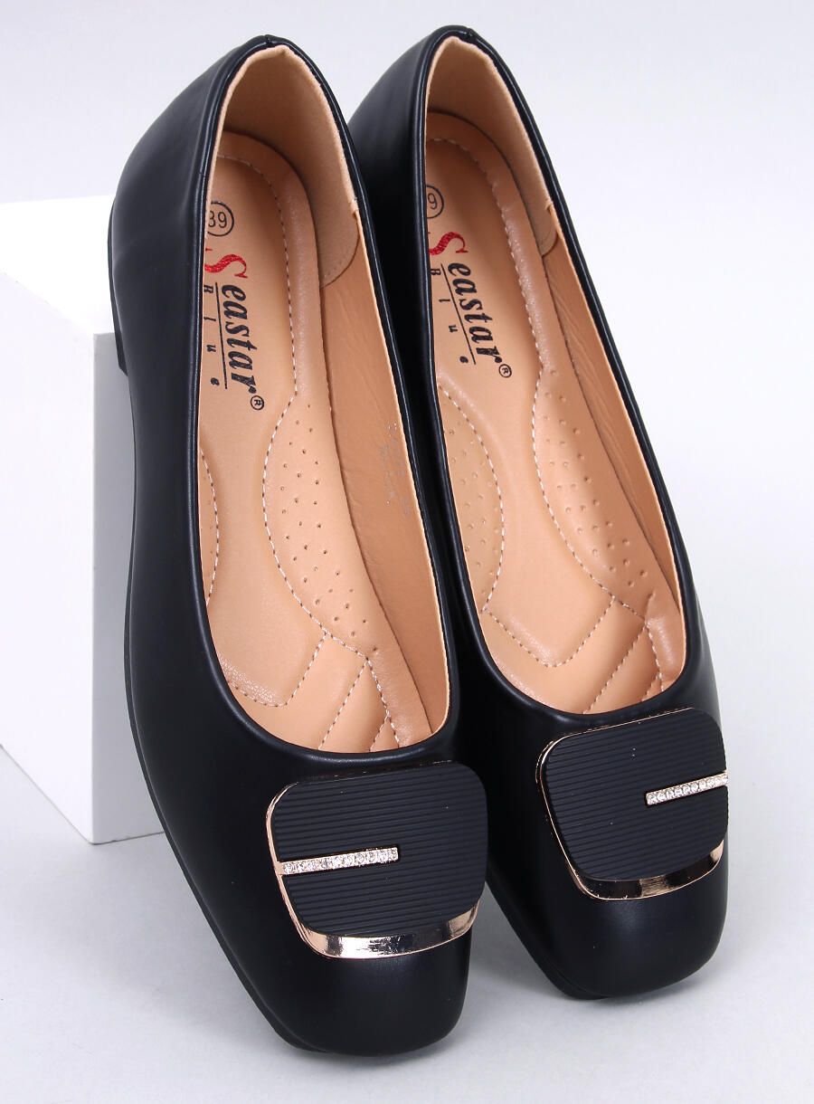 Elegantní baleríny černé