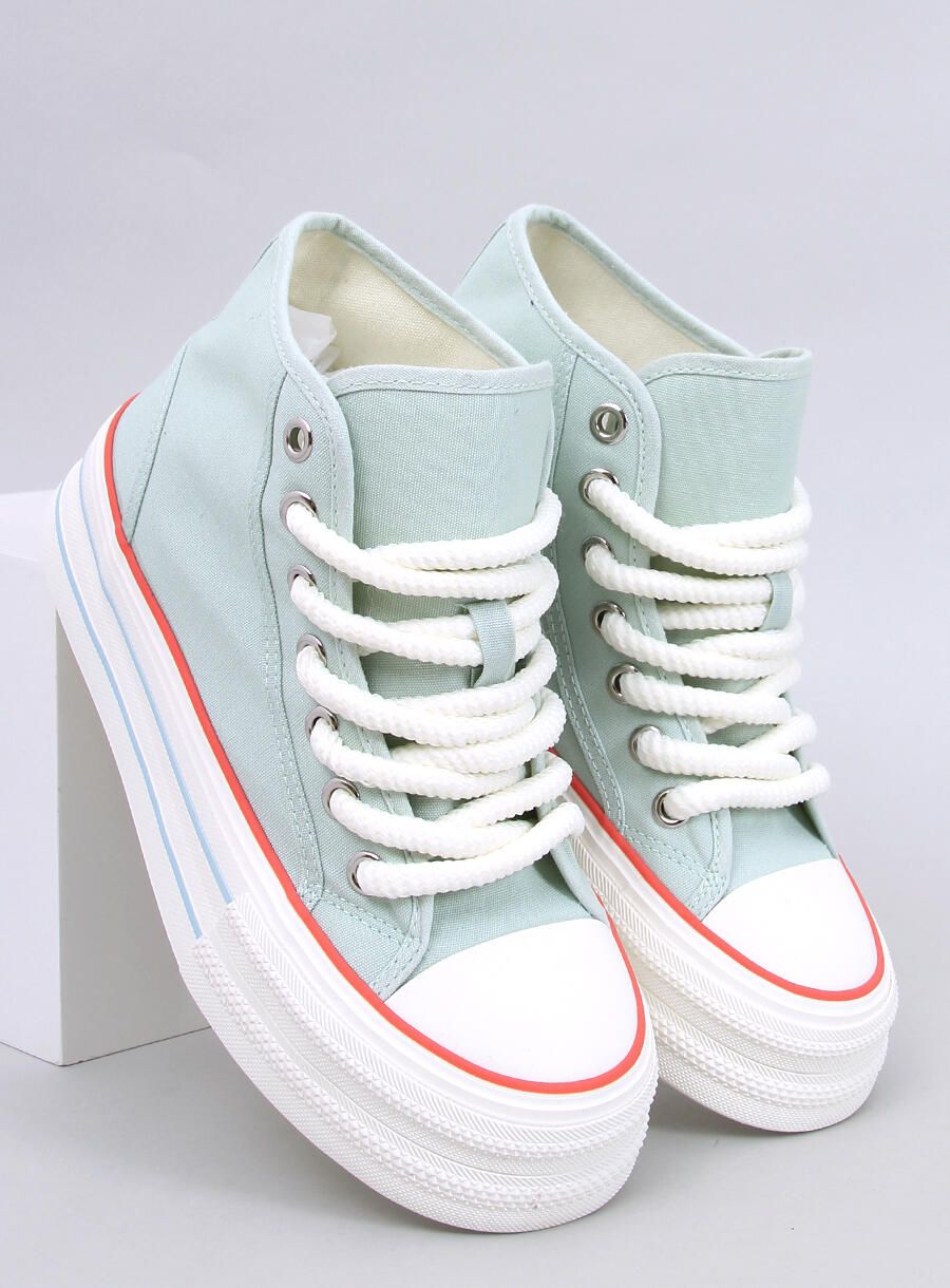 Vysoké tenisky RIA světle zelené