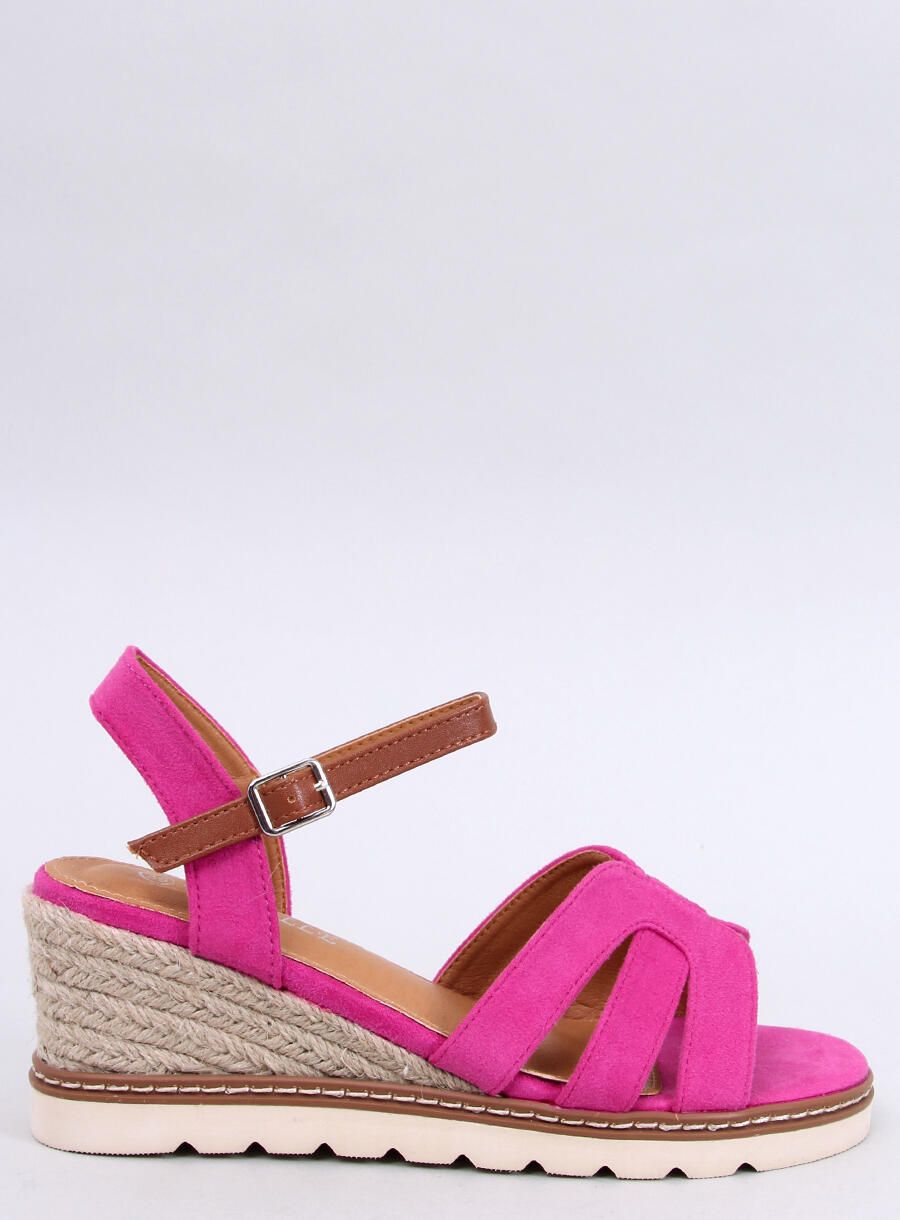 Sandály z ekosemiše růžové