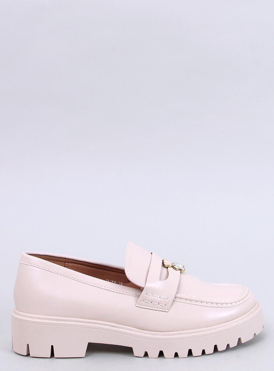 Béžové mokasiny ELSA