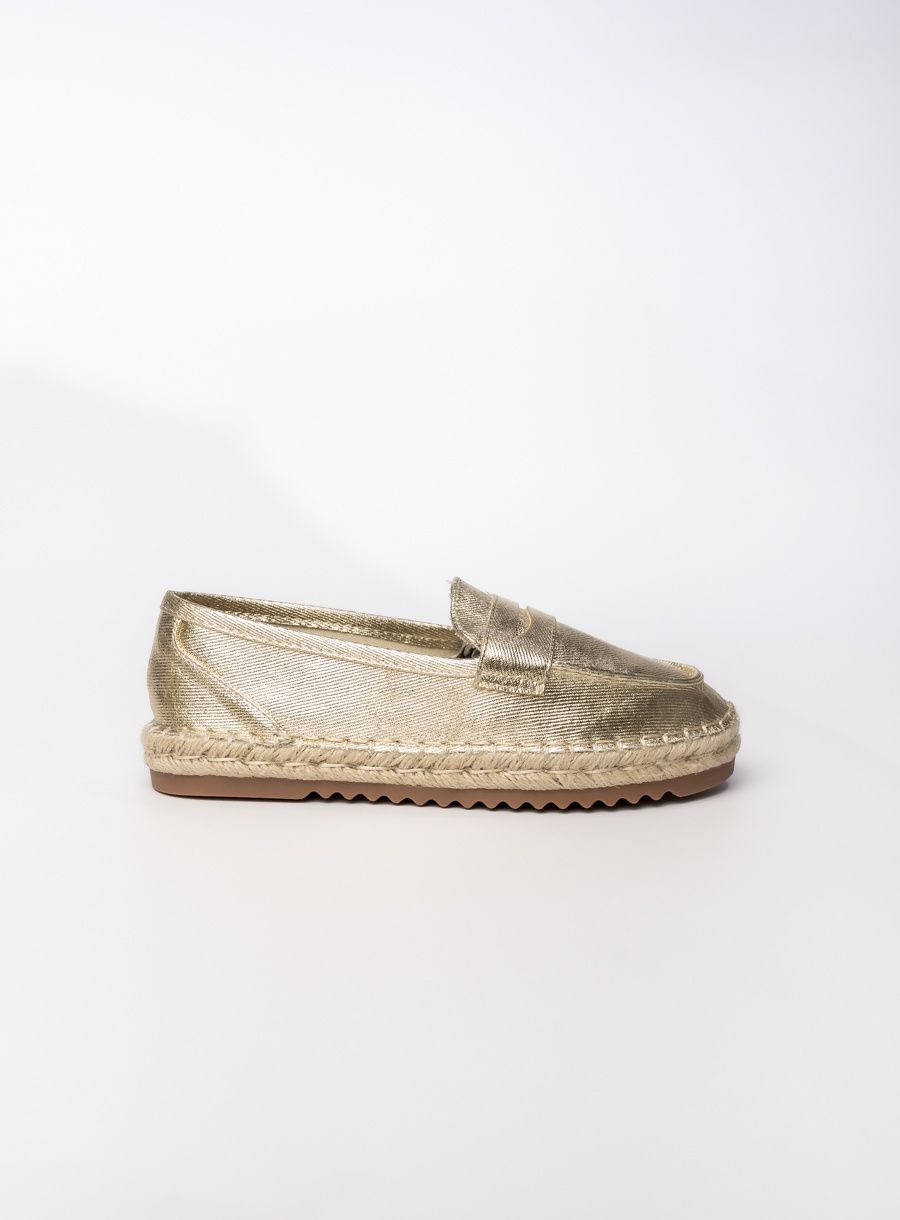 Dámské mokasíny TESSA zlaté