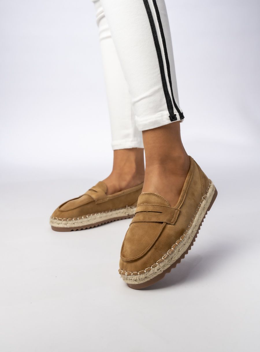 Dámské mokasíny TESSA camel hnědé