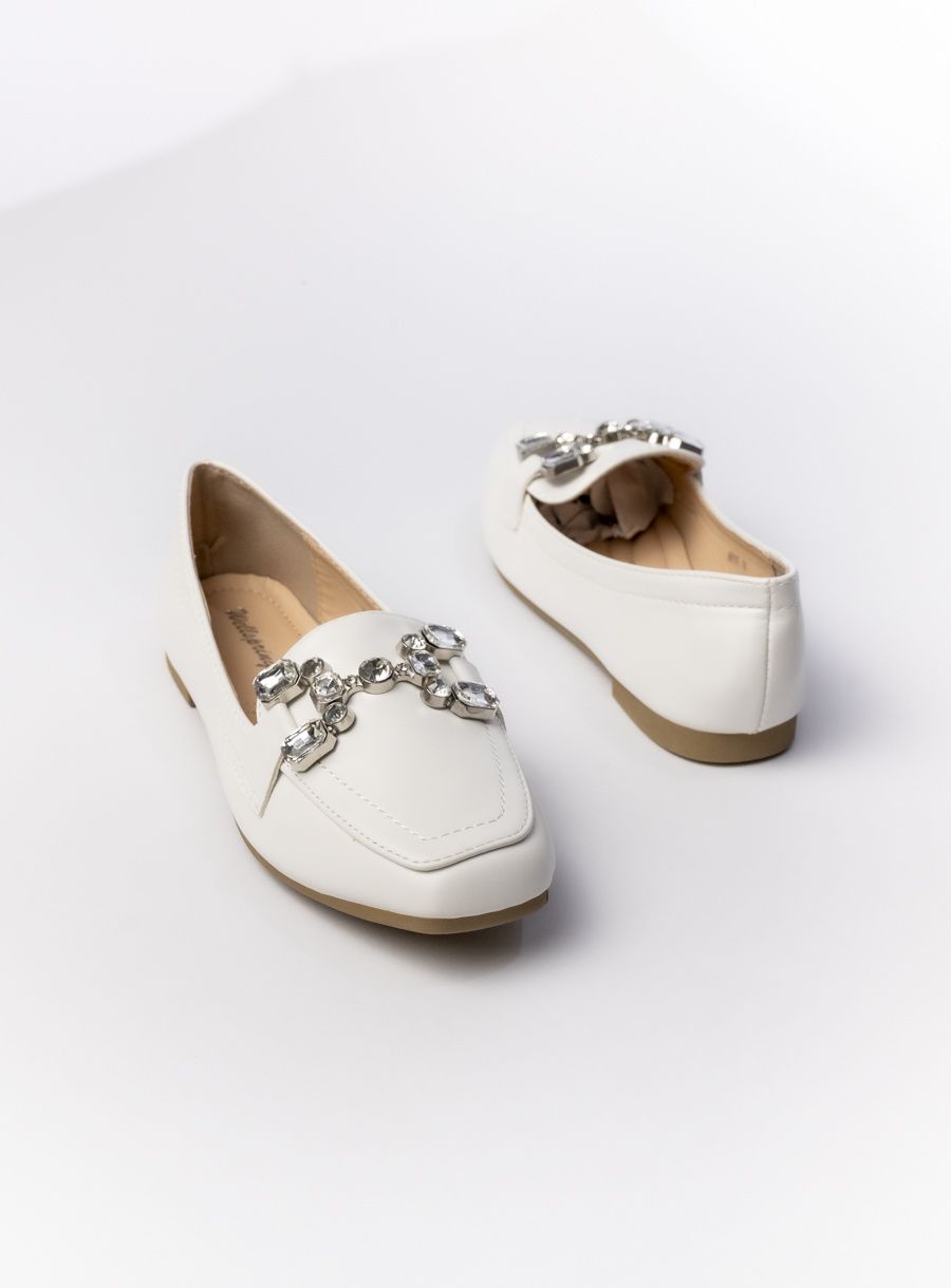 Dámské mokasíny EMMA bílé
