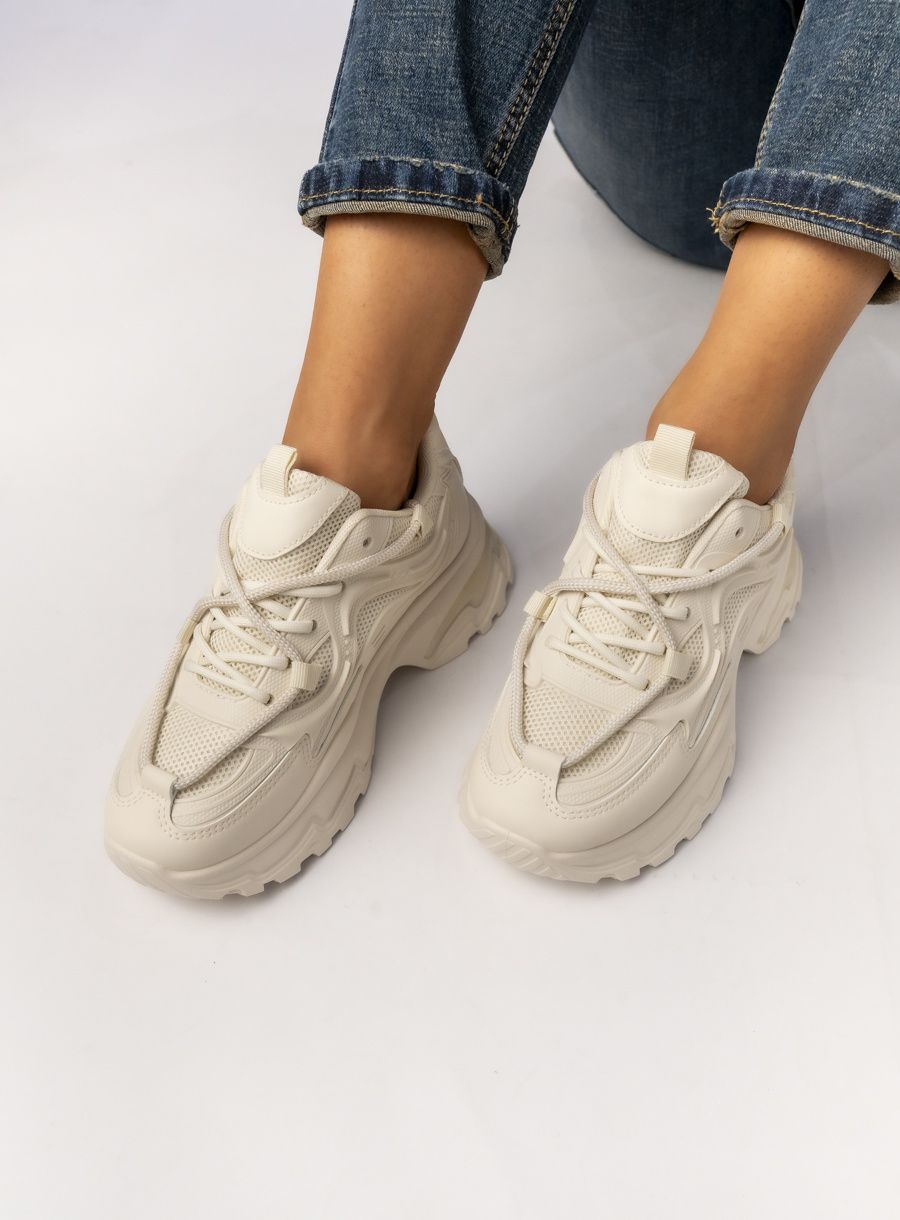 Béžové dámské tenisky MALLORY