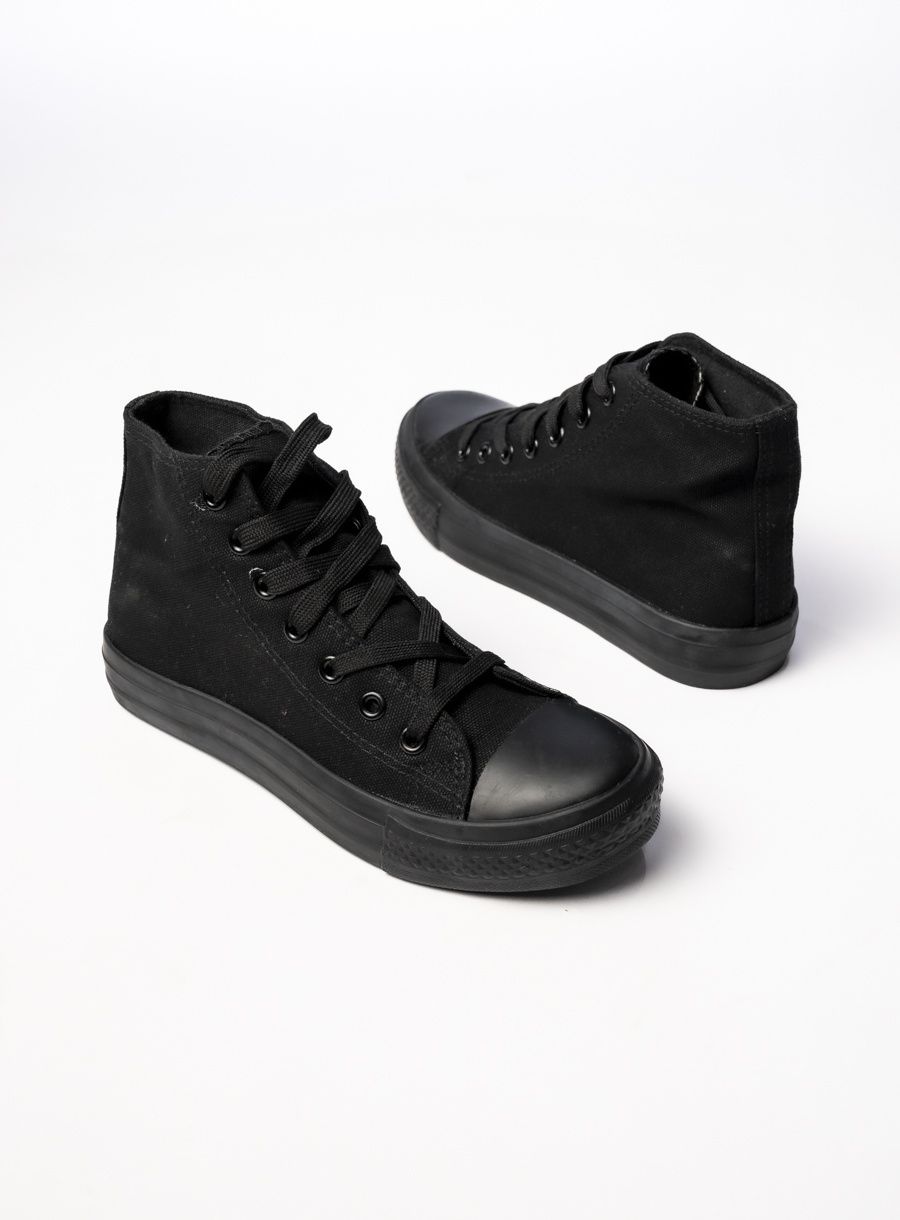 Dámské plátěné tenisky OHIO černé