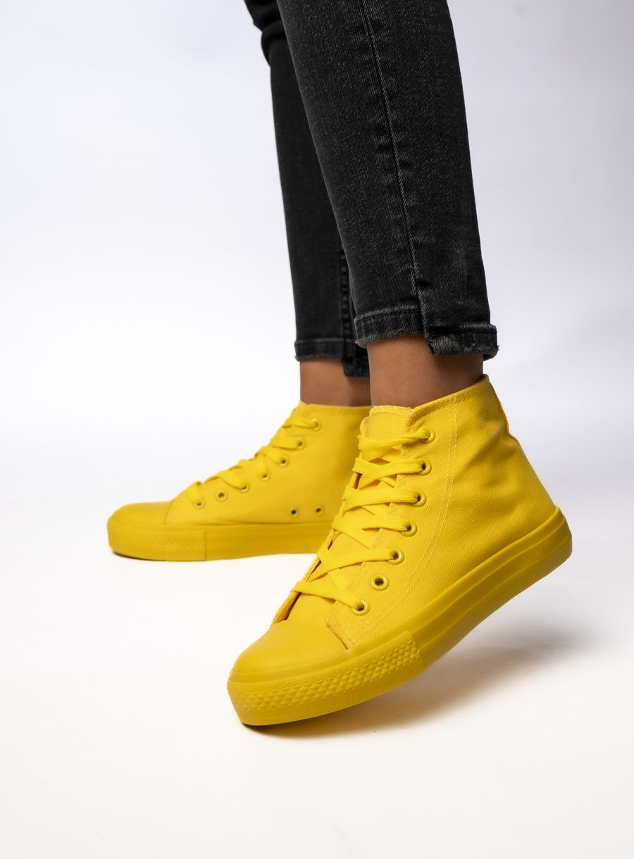 Dámské plátěné tenisky OHIO žluté