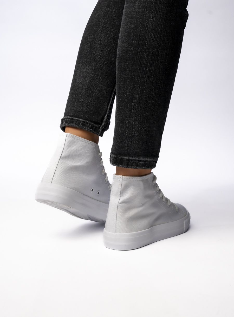 Dámské plátěné tenisky OHIO bílé