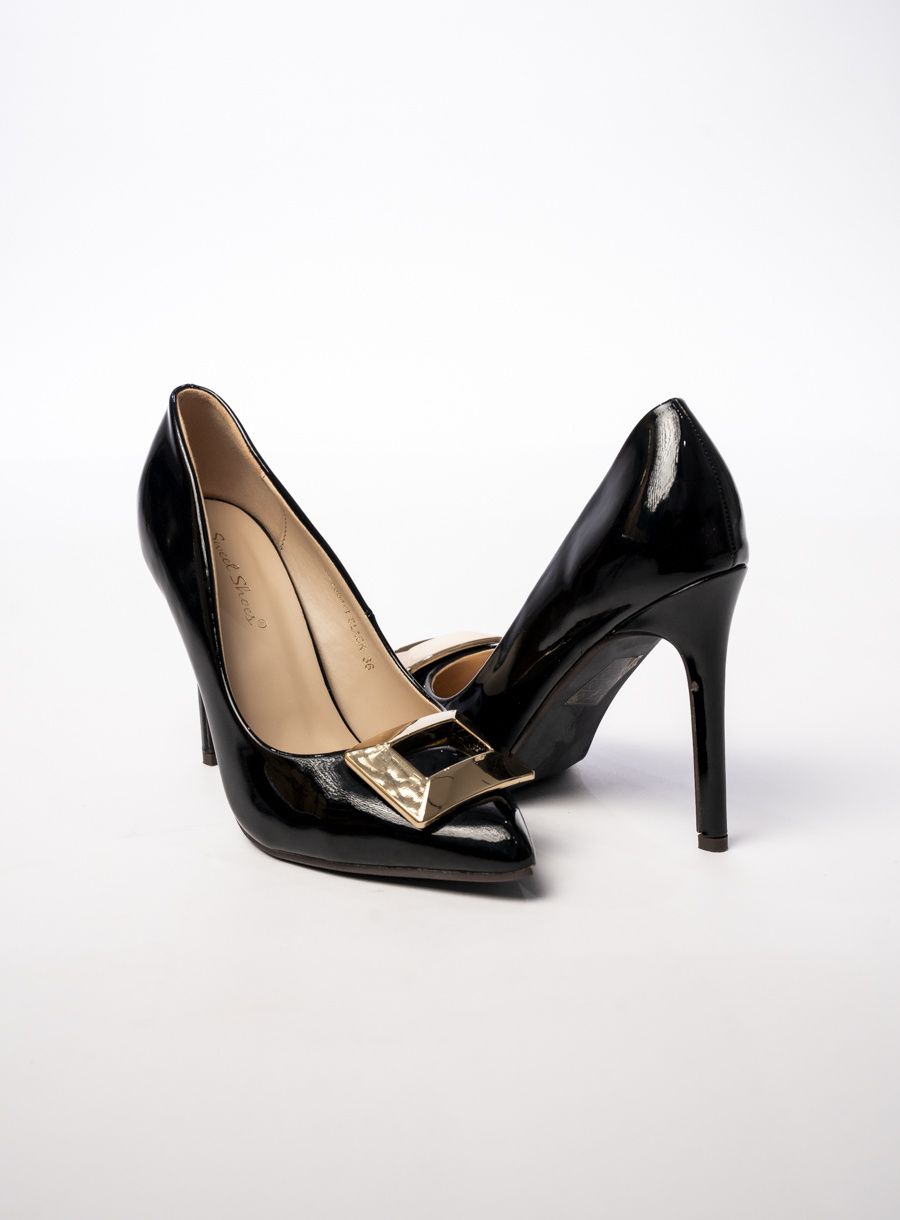 Dámské černé lodičky BOSTON