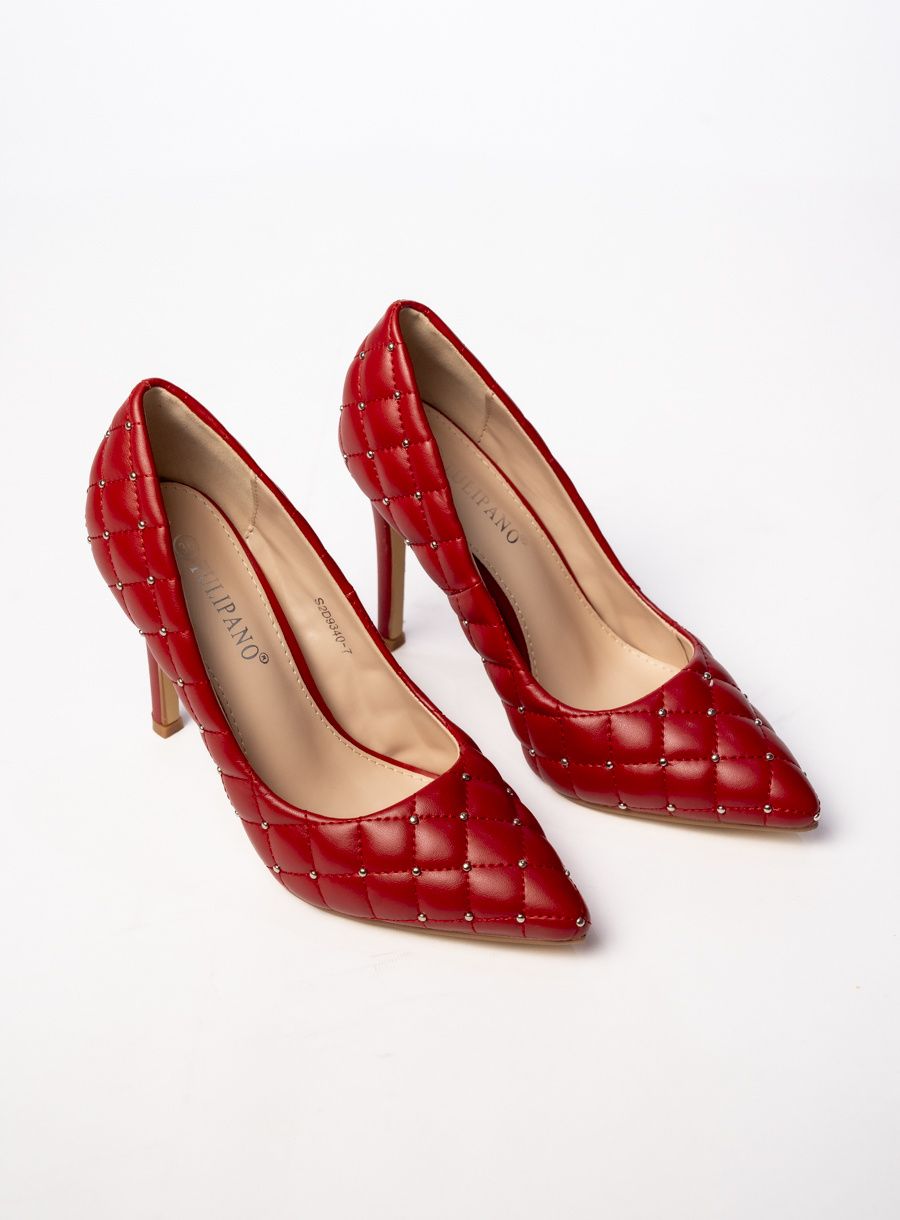 Červené lodičky VALENTINE