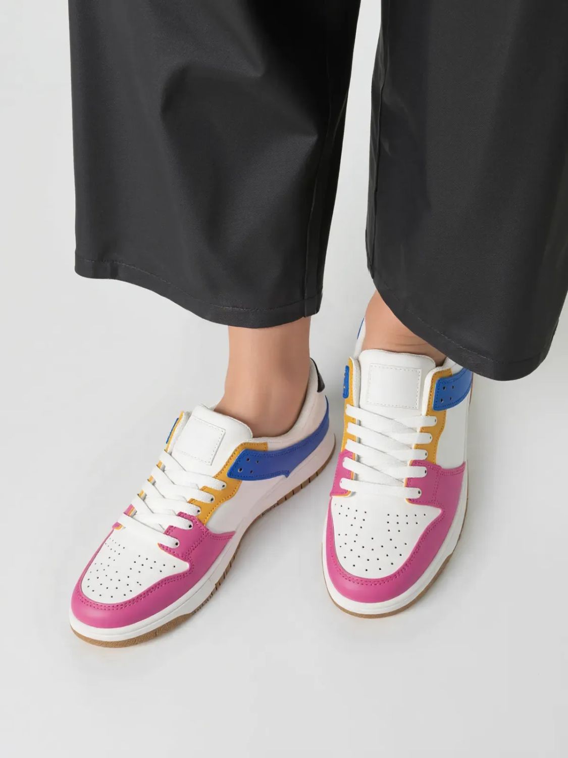 Dámské tenisky bílá/modrá/fuchsia