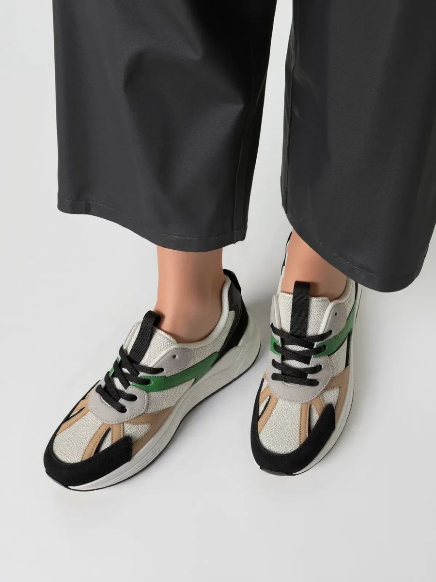 Dámské tenisky zelená/černá