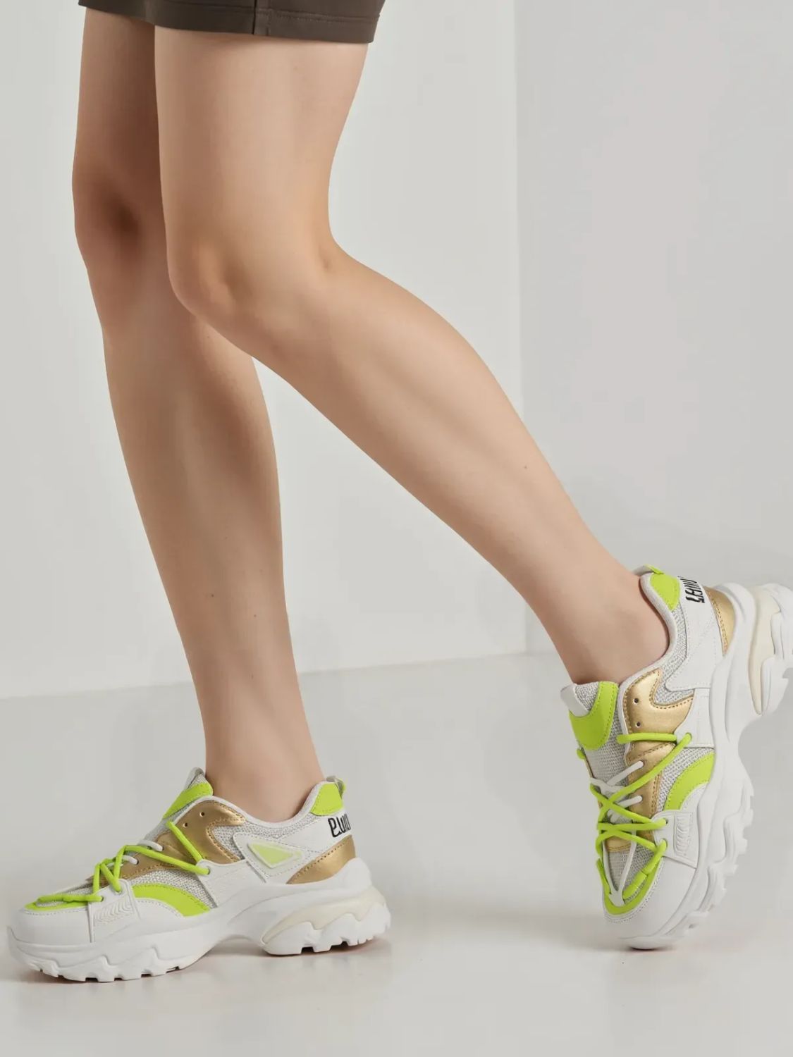 Dámské tenisky LIVIO bílá/neonová