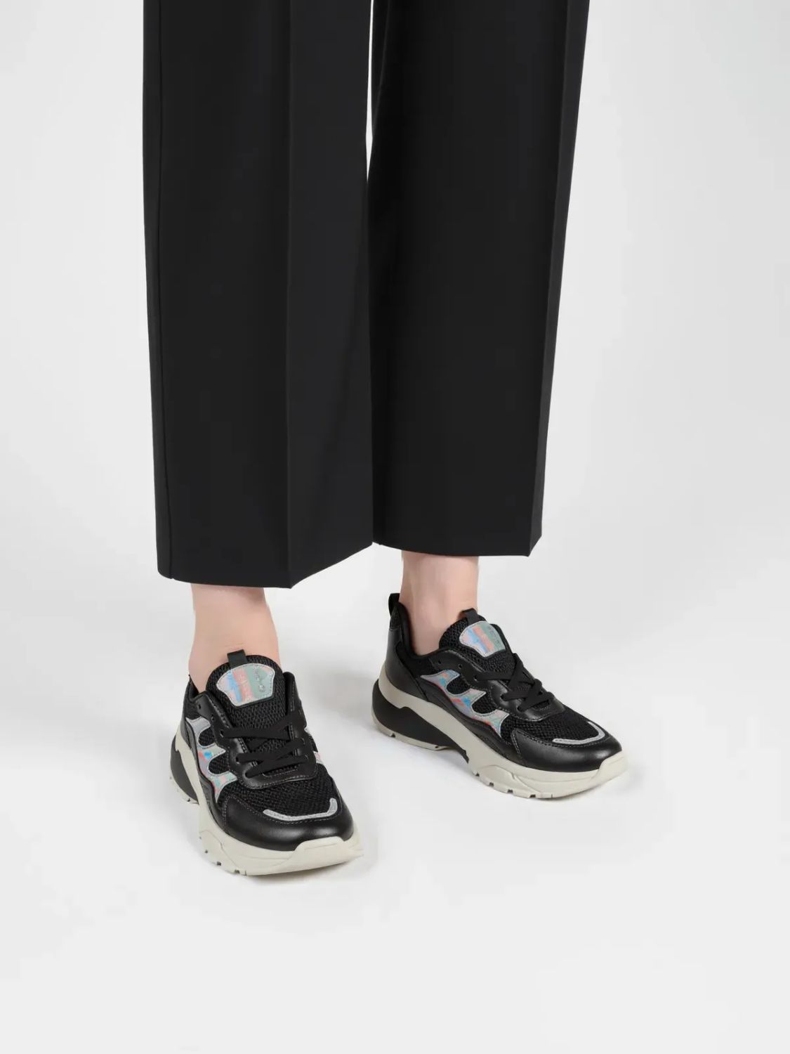 Sportovní tenisky MOVE černá/metalická