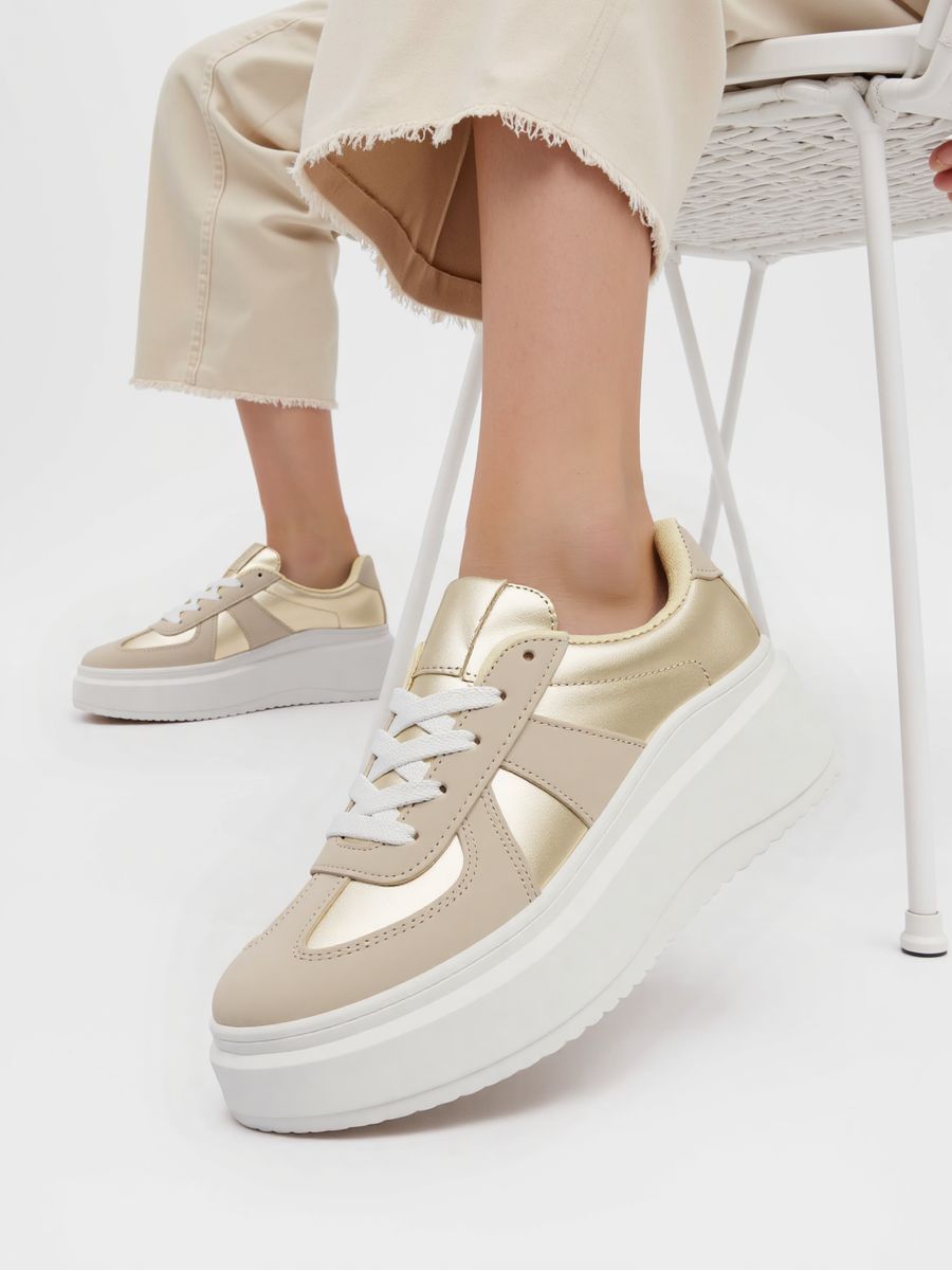 Dámské tenisky NEAPOL zlaté