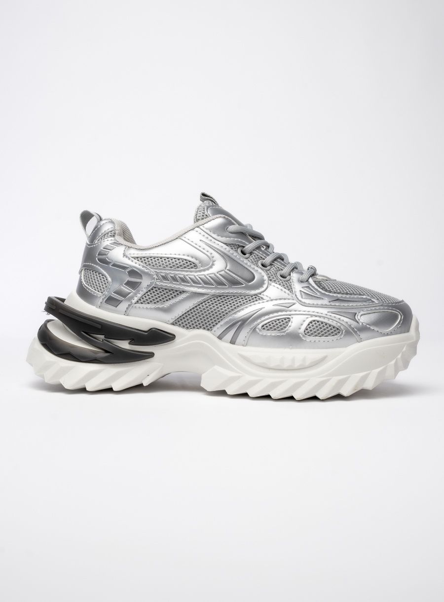 Dámské tenisky stříbrné MANHATTAN