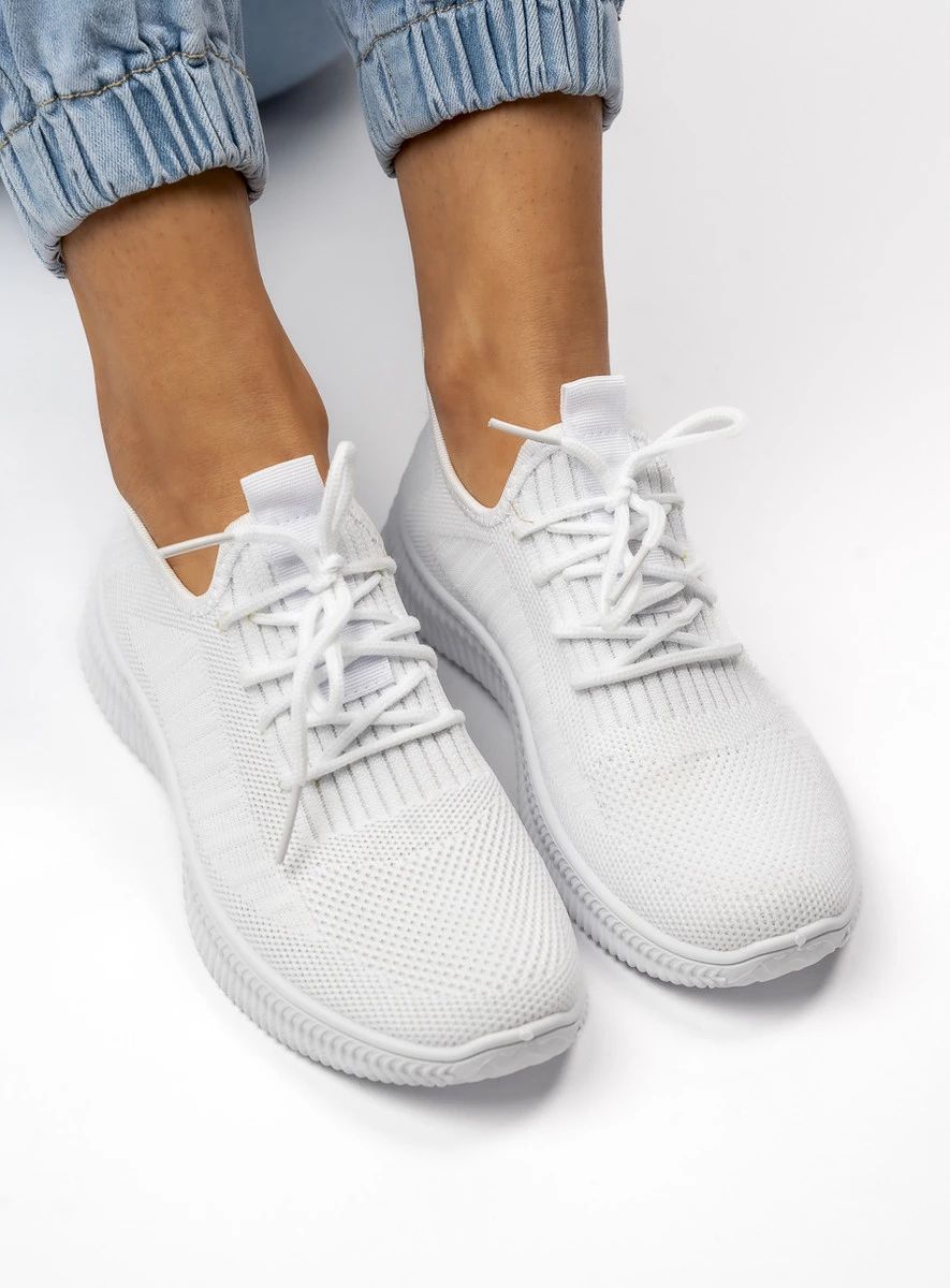 Dámské minimalistické sportovní tenisky JADE v bílé