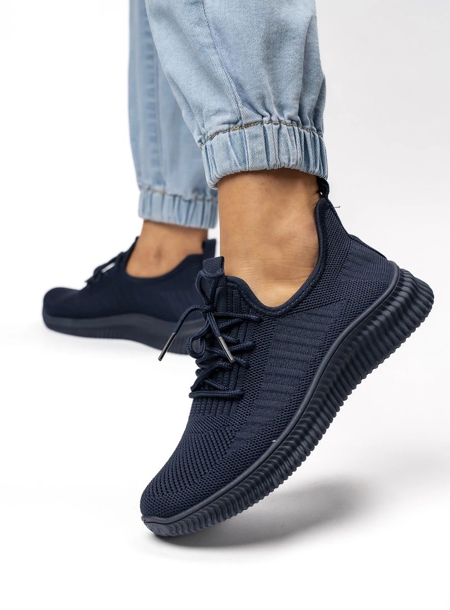 Dámské minimalistické sportovní tenisky JADE v tmavě modré