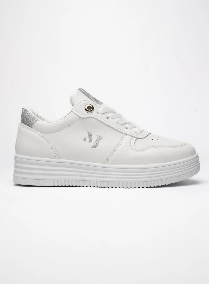 Tenisky SASHA bílá/stříbrná