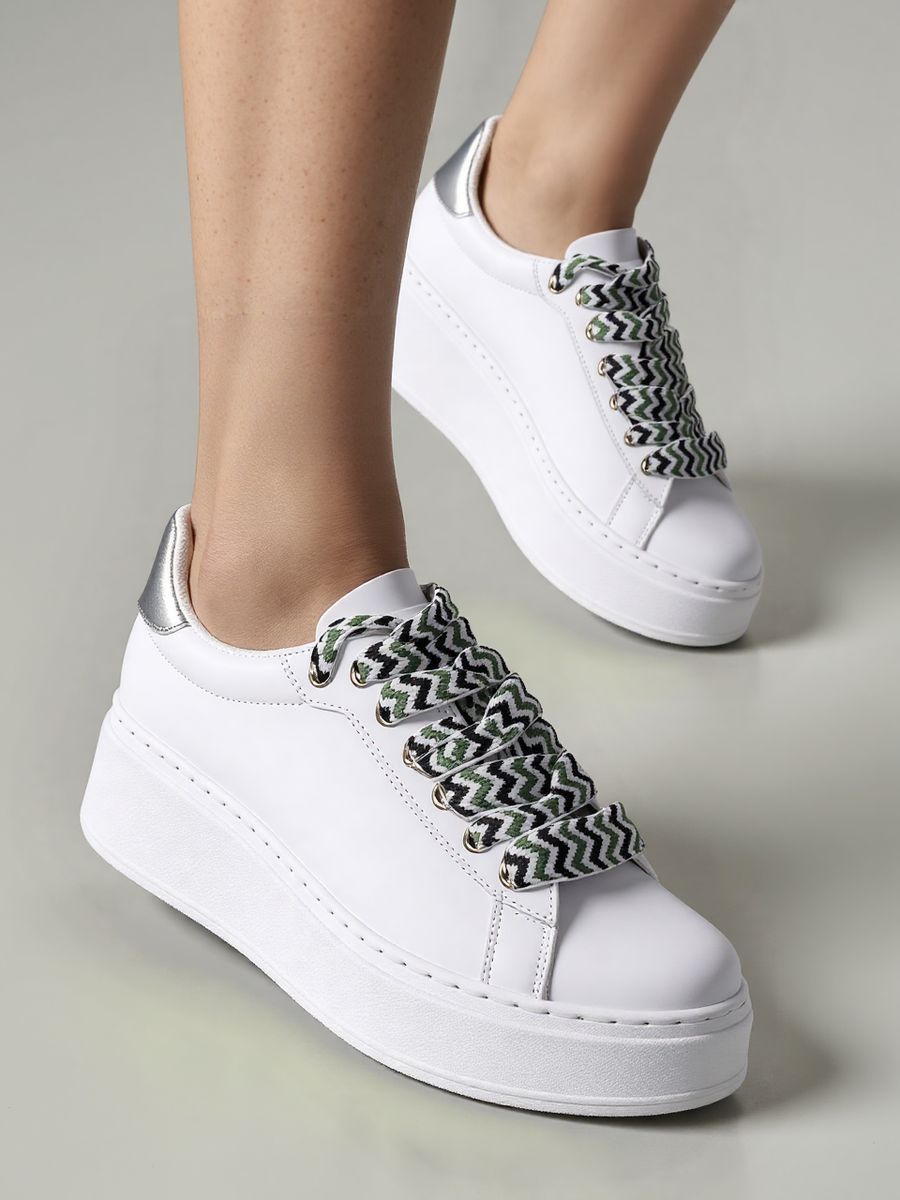 Bílé dámske tenisky ZAHARA