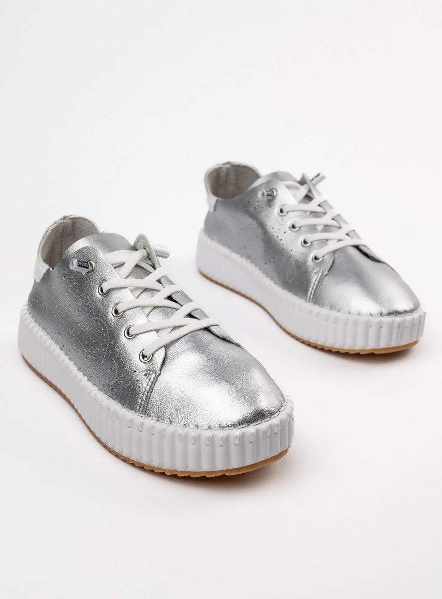 Dámské tenisky ALBERTA stříbrné