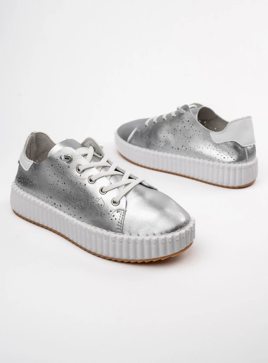 Dámské tenisky ALBERTA stříbrné
