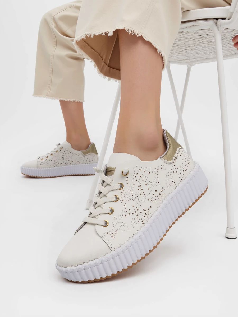 Dámské tenisky ALBERTA béžové