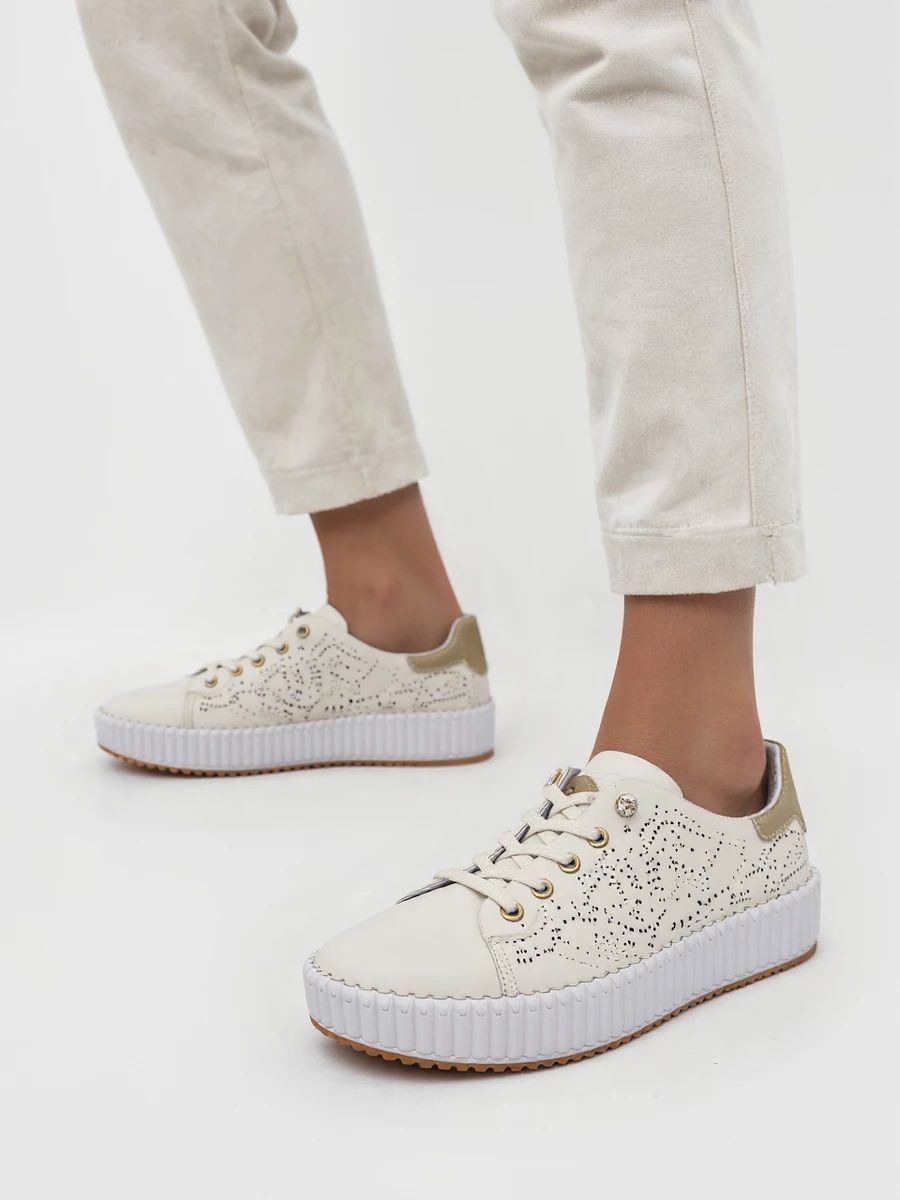 Dámské tenisky ALBERTA béžové