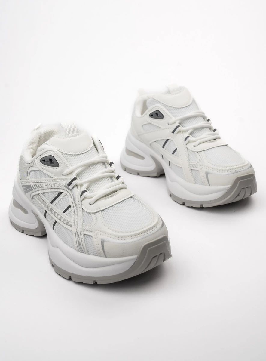 Dámské tenisky HOT bílá/šedá