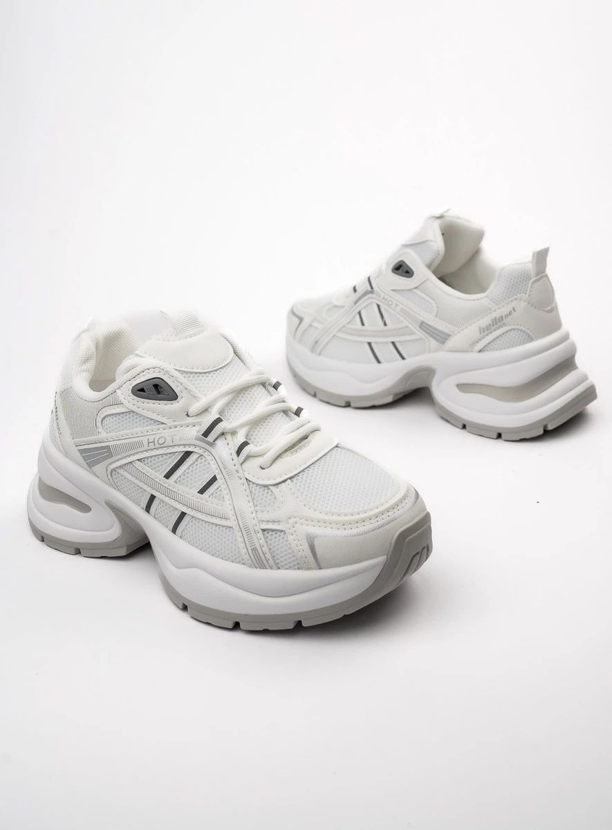 Dámské tenisky HOT bílá/šedá