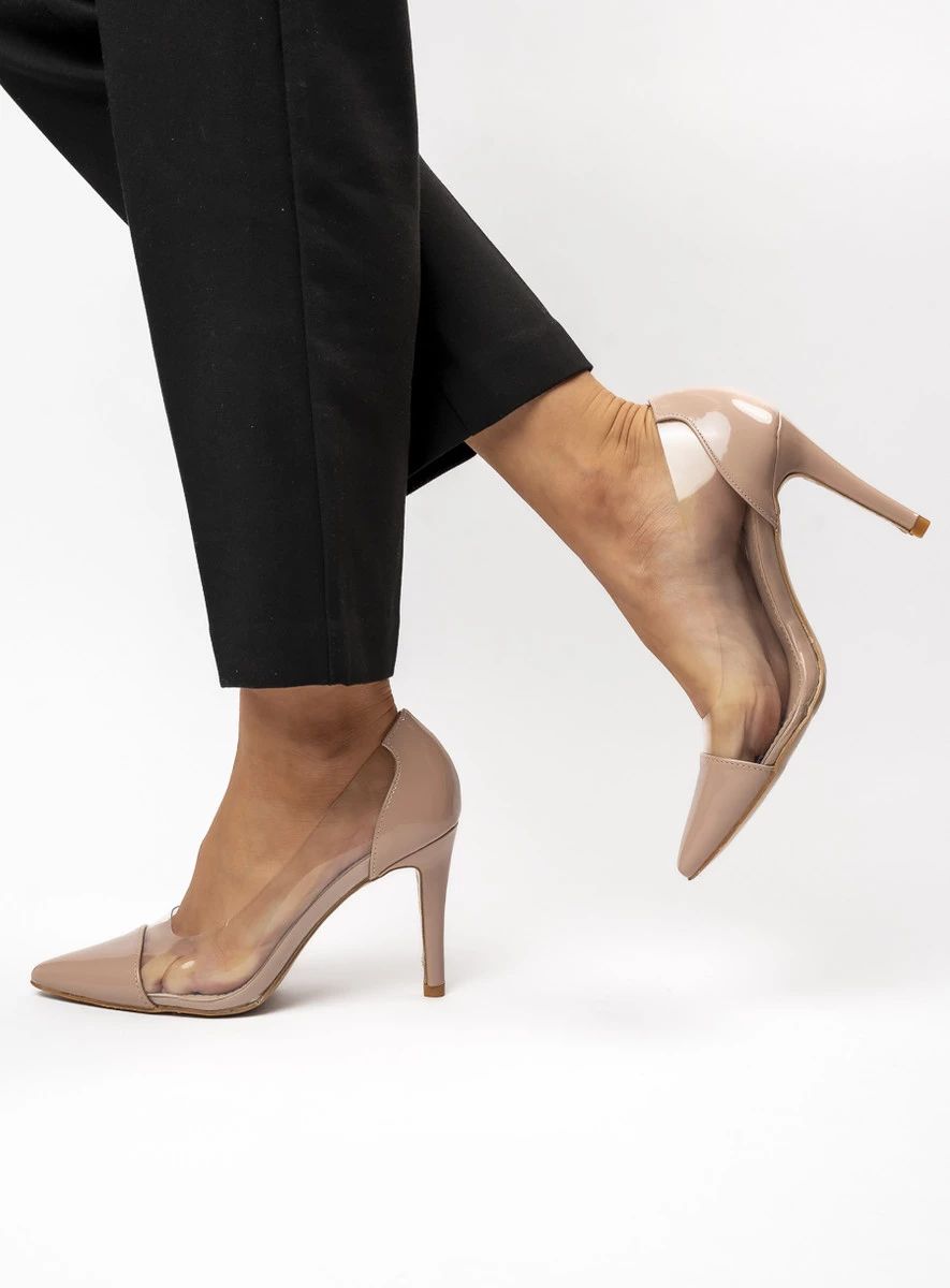 Dámské lodičky MELODIE nude/transparentní