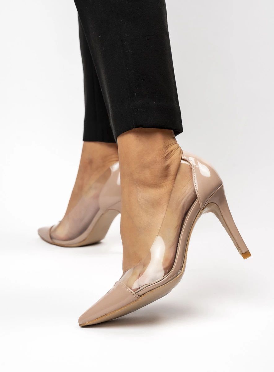 Dámské lodičky MELODIE nude/transparentní