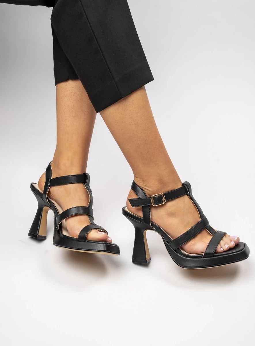 Dámské černé sandály KENDALL
