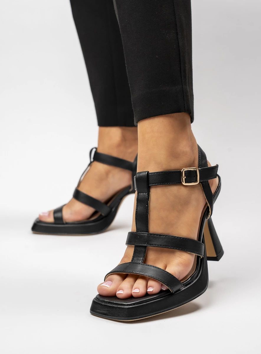 Dámské černé sandály KENDALL