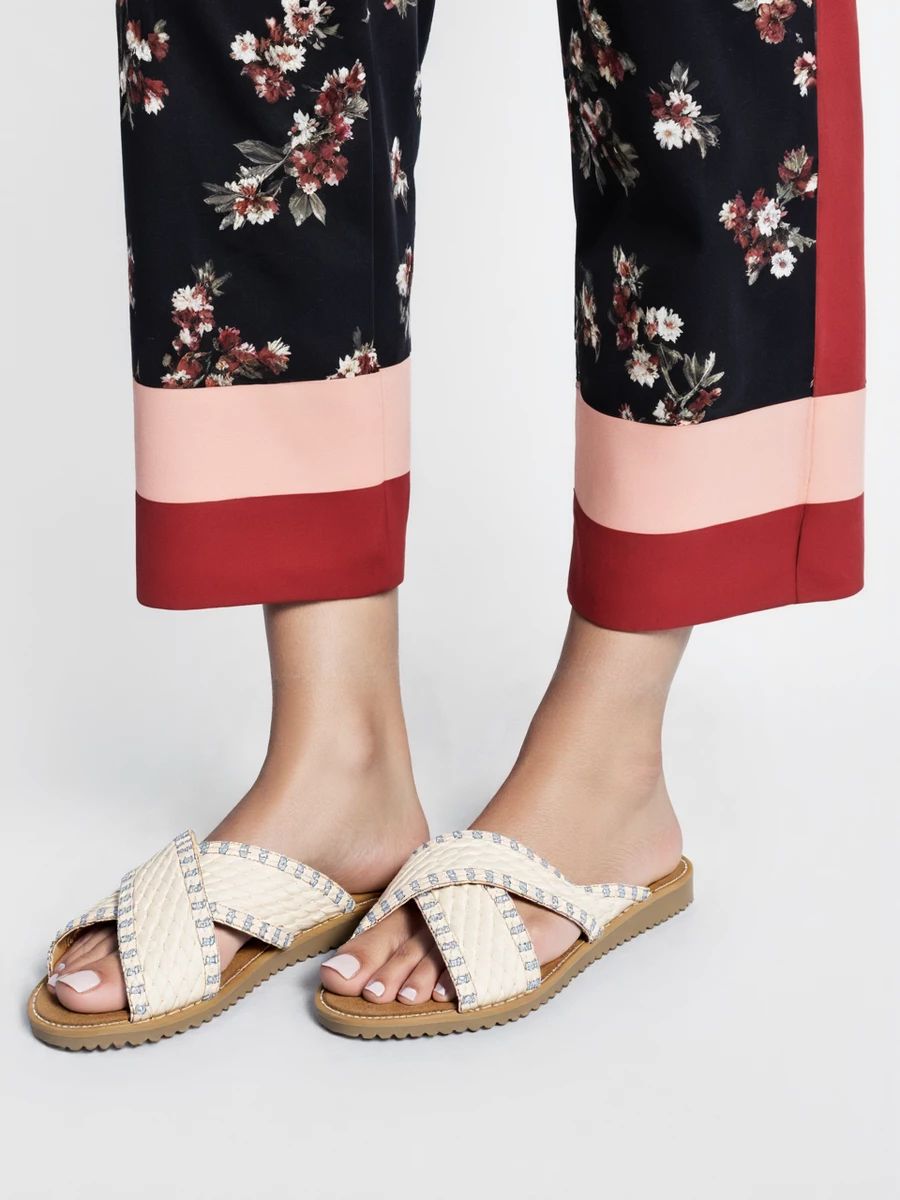 Bílé dámské sandály SUMMER