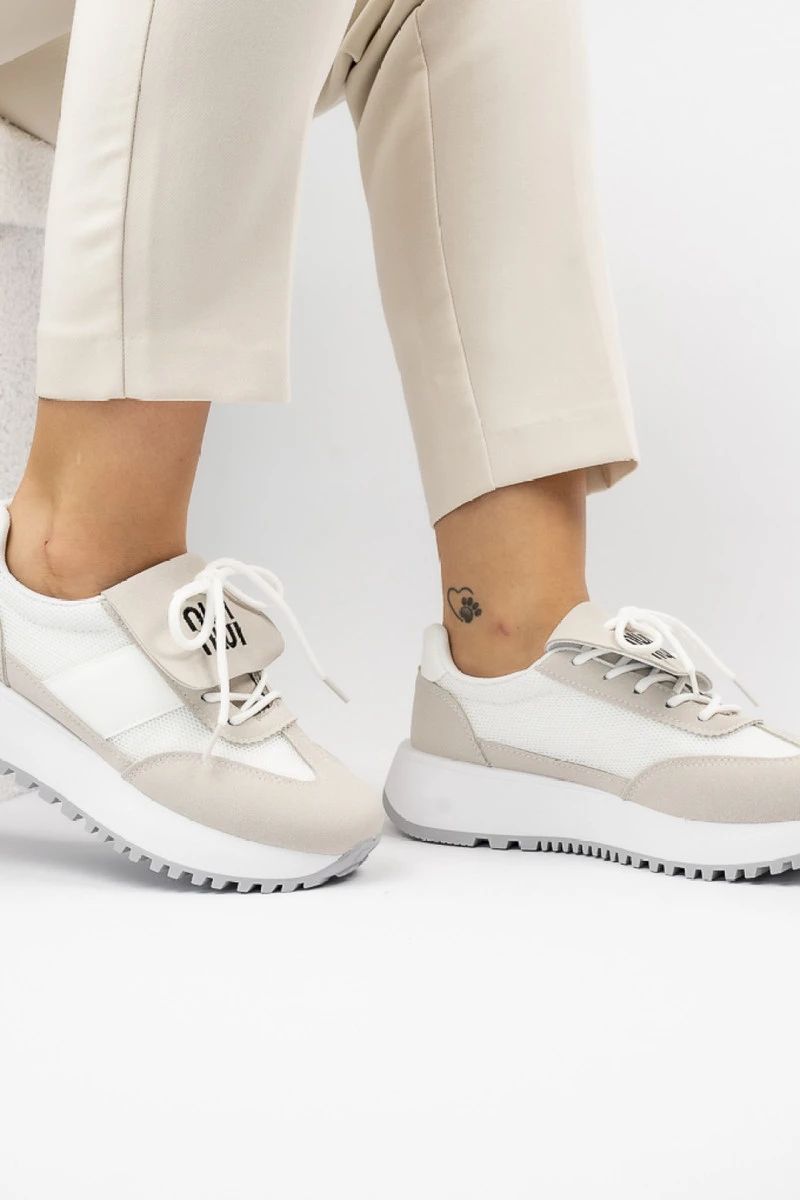 Dámské tenisky RIVIERA béžová/ecru