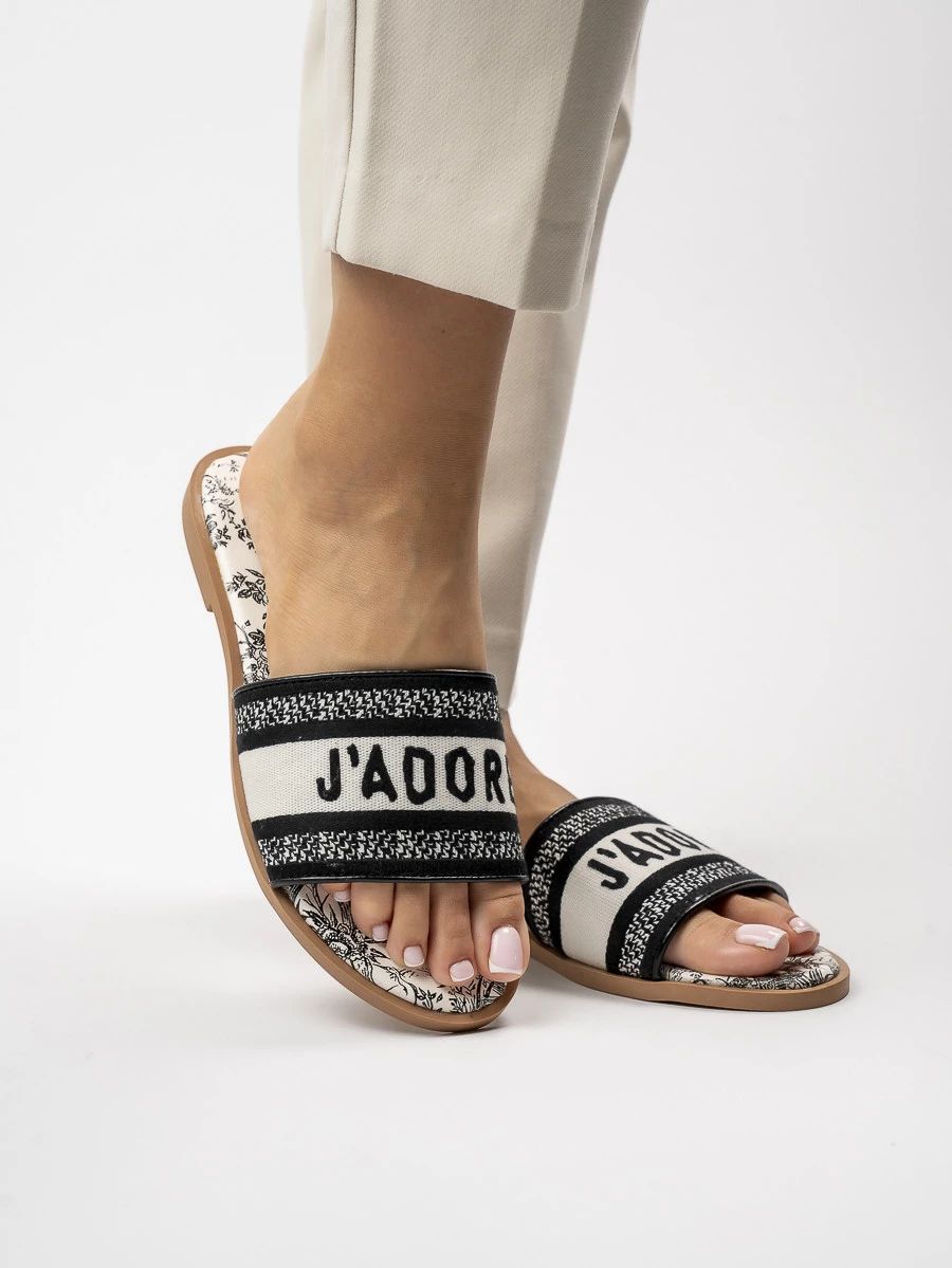 Dámské pantofle NICE černé