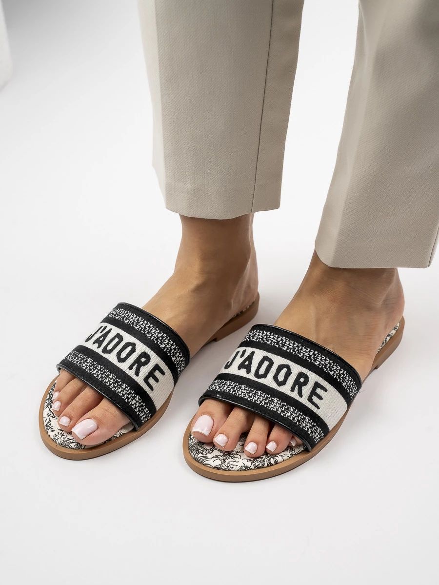 Dámské pantofle NICE černé