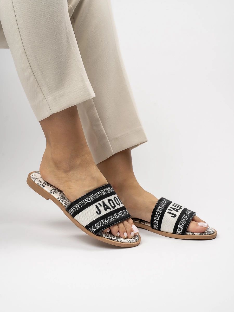 Dámské pantofle NICE černé