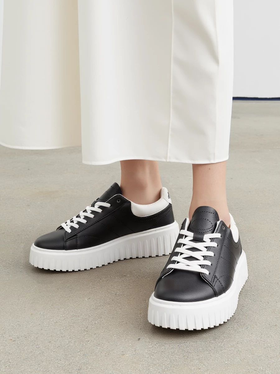 Tenisky na vysoké platformě ROWEN černé