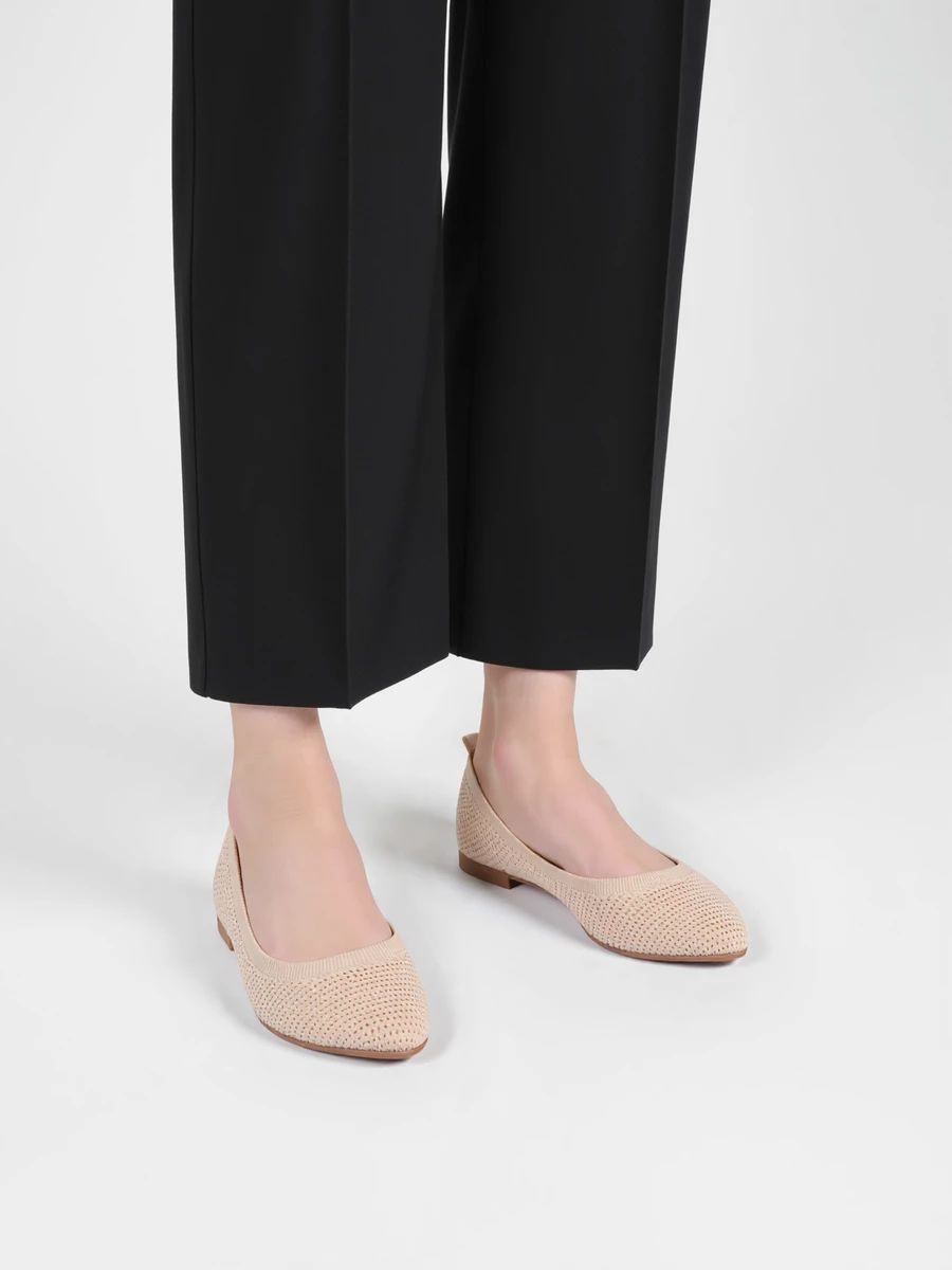 Béžové baleríny SYDNEY