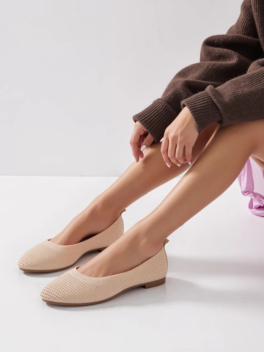 Béžové baleríny SYDNEY