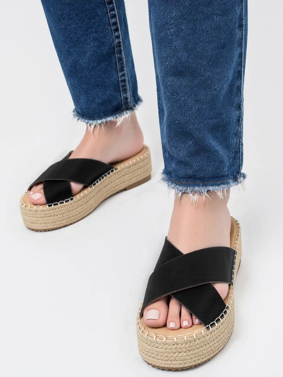 Pantofle SAFARI černé