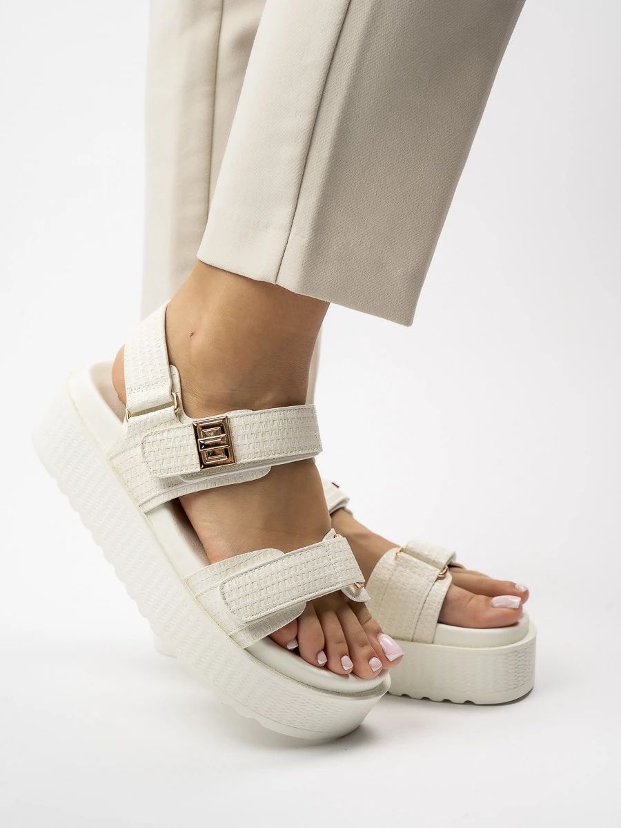 Bílé elegantní sandály GENEVE