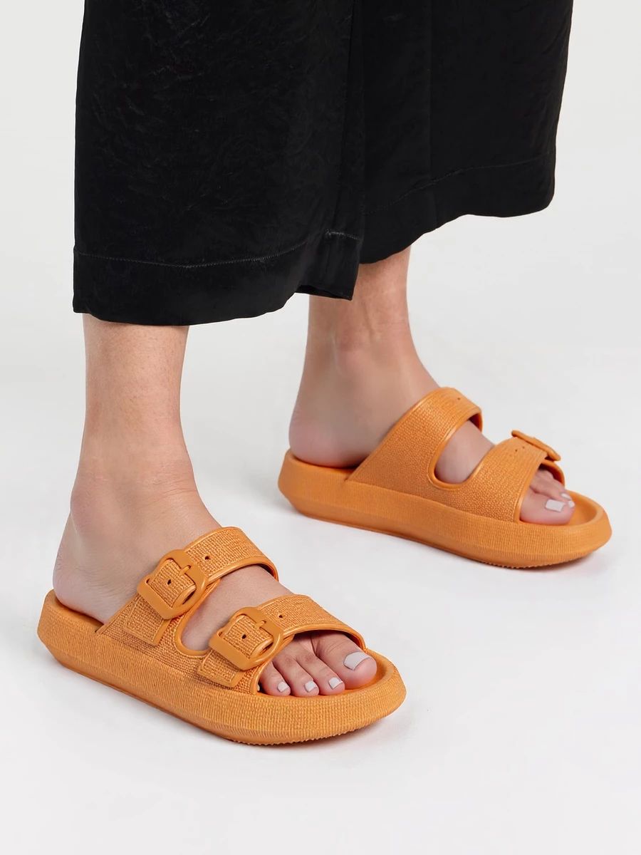Oranžové letní pantofle FAREA
