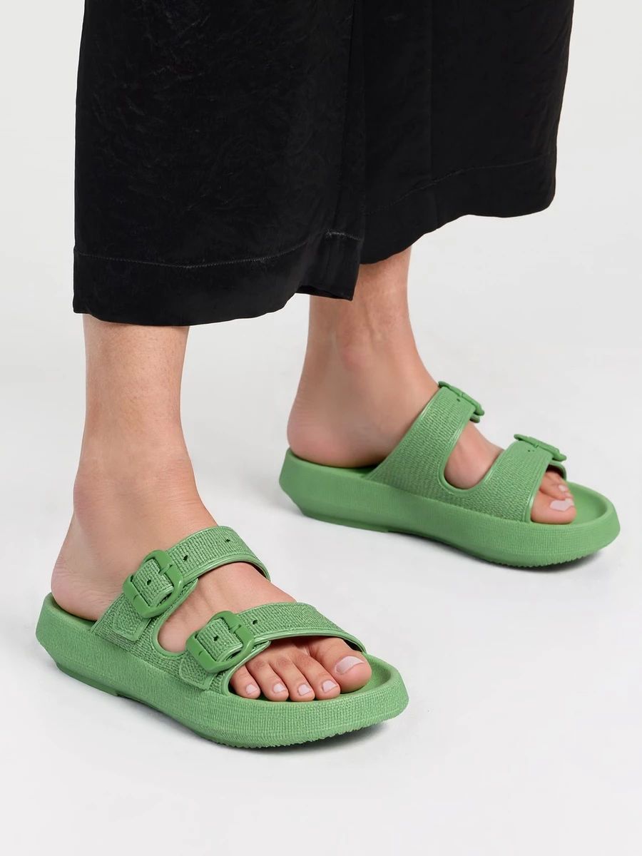 Zelené letní pantofle FAREA