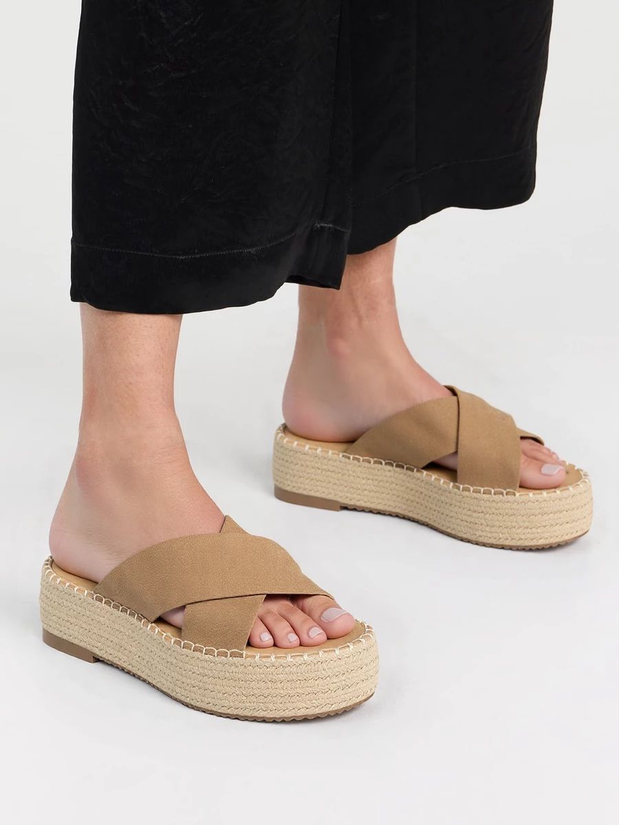 Pantofle SAFARI béžové