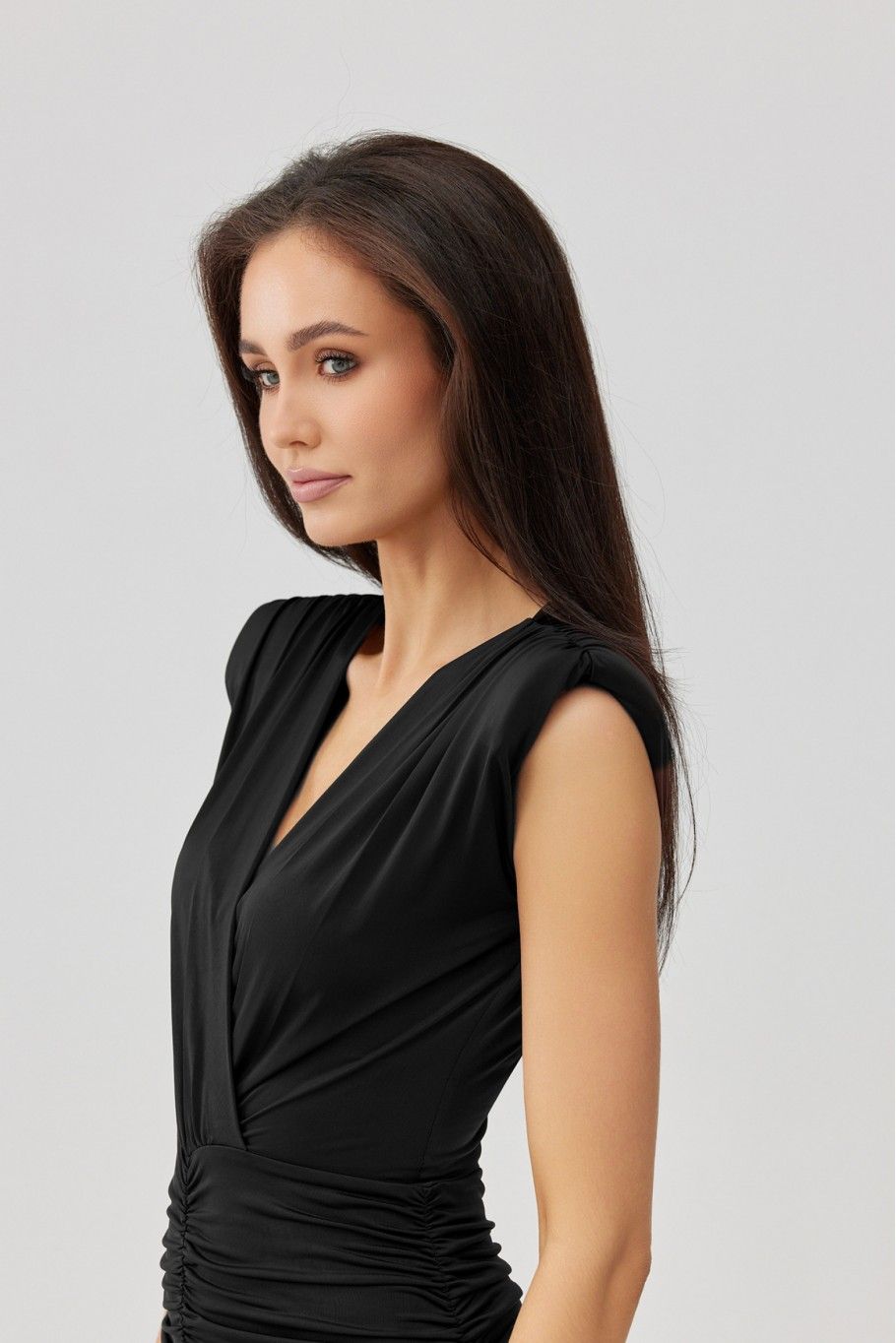 Noelia – maxi šaty v černé barvě