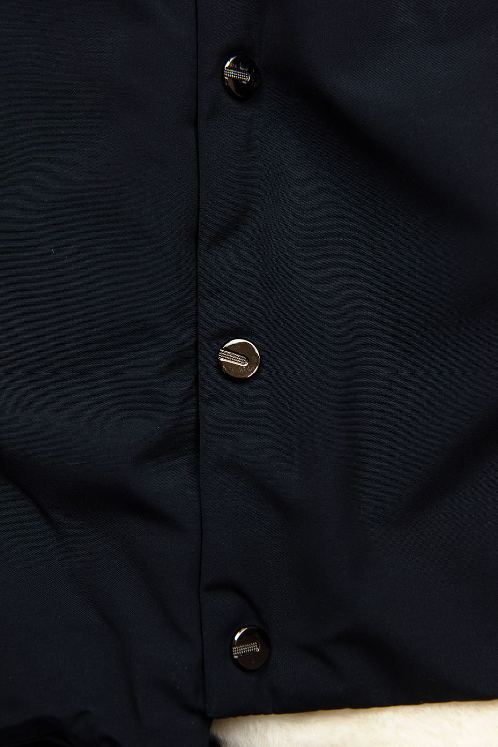 Parka na zimu tmavěmodrá/béžová