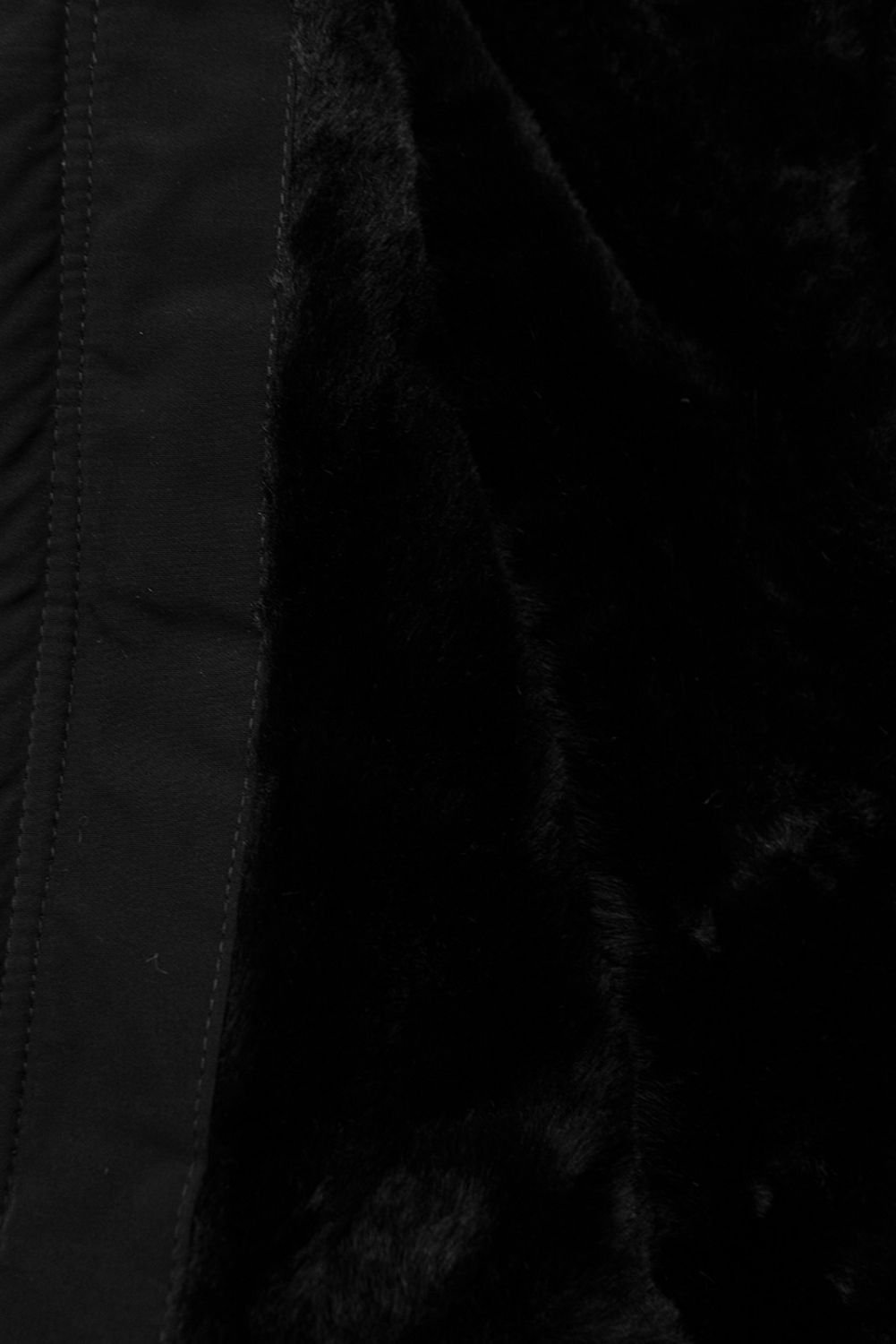 Parka na zimu černá/černá